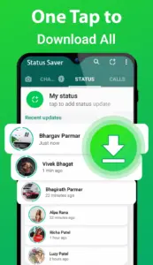 تحميل برنامج تنزيل حالات واتس status downloader for WhatsApp تحديث جديد 2024 آخر إصدار 1