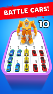 Robot Merge Master: Car Games 2