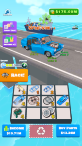 تحميل لعبة  idle racer السيارات والسباقات 1