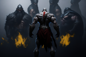 God of battle Kratos 2