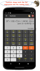 TechCalc Scientific Calculator 1