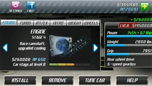 Drag Racing مهكرة 3