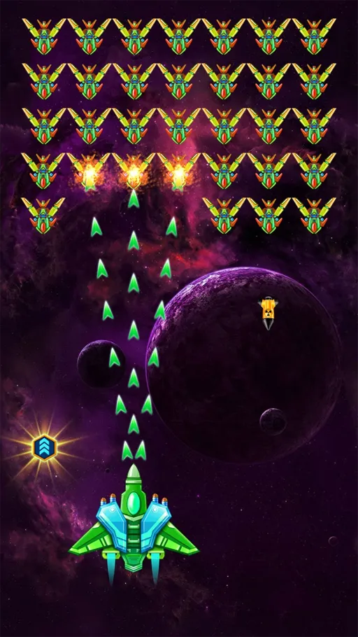 Galaxy Attack Alien Shooter مهكرة 1